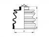 Coupelle, arbre de commande CV Boot:39241-16R27