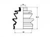 Coupelle, arbre de commande CV Boot:40088-M0229