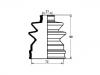 Coupelle, arbre de commande CV Boot:39741-02A88
